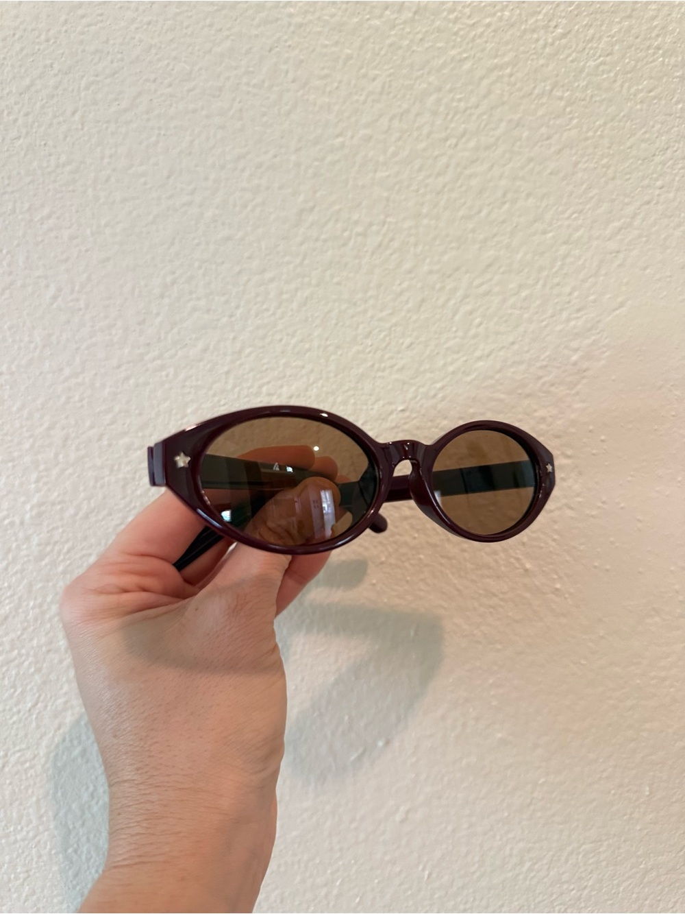 Brown wine Frame Sunglasses with Brown Lenses - Picture 4 of 7